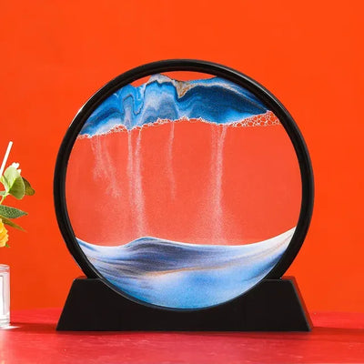 3D-Bewegtbild-Sanduhr für Heimdekoration und Geschenk
