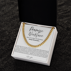 Cuban Link Chain Necklace - To My Boyfriend