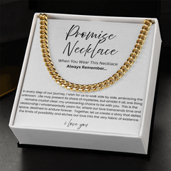 Cuban Link Chain Necklace - To My Boyfriend