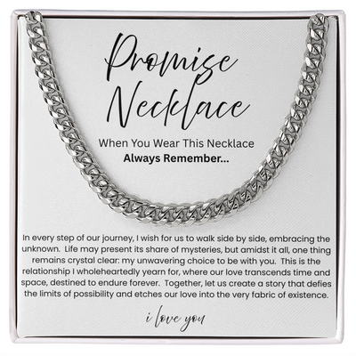Cuban Link Chain Necklace - To My Boyfriend
